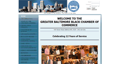 Desktop Screenshot of greaterbaltimorechamber.com